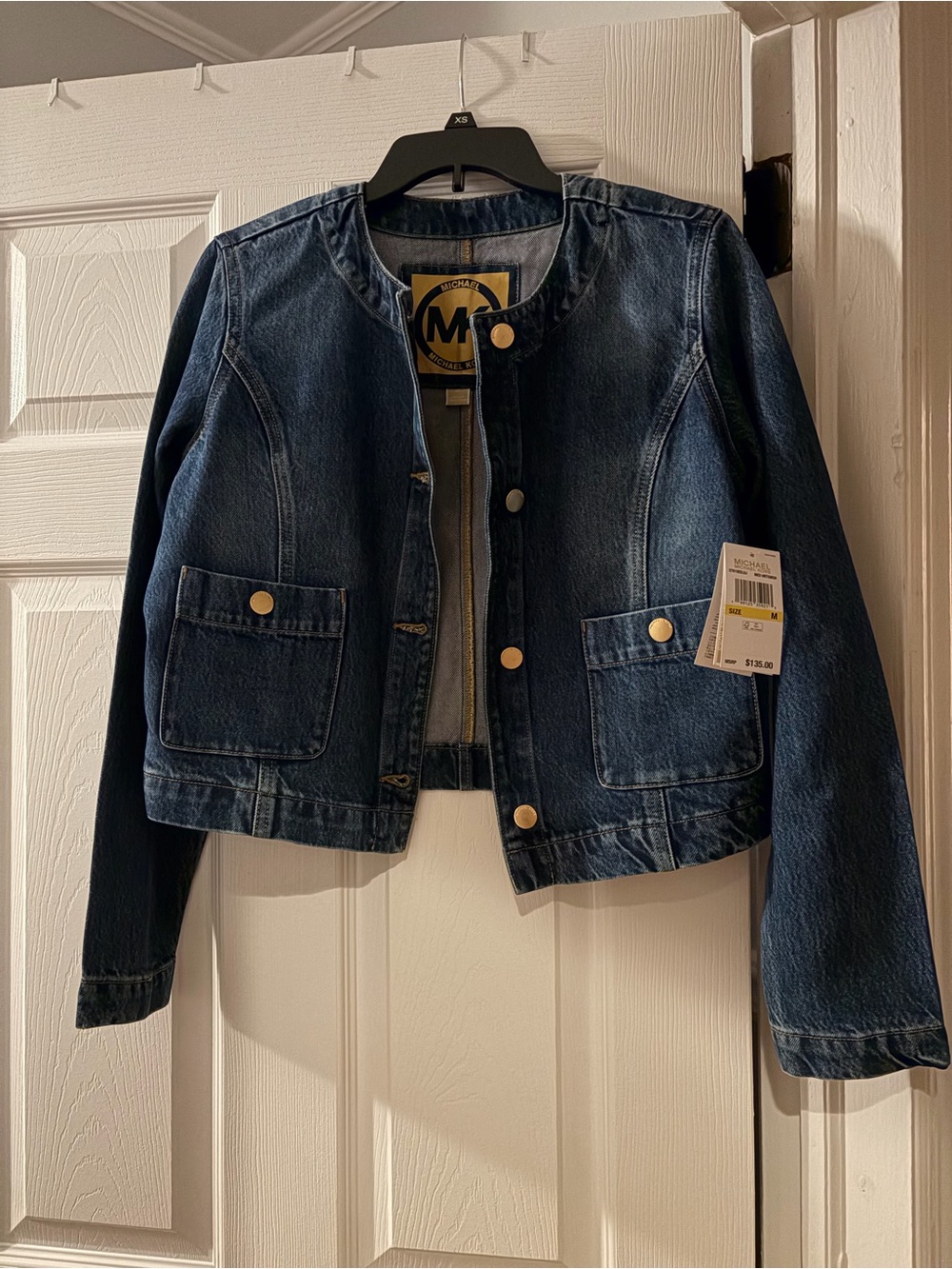 Michael Kors Women’s Dark Blue Denim Jacket